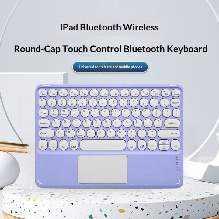 10 inch Bluetooth Keyboard for Tablet Phone Laptop Universal Touchpad ...