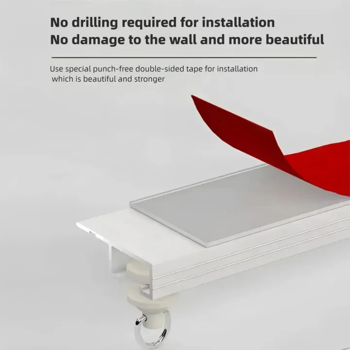 Ultra%20Thin%20Self-adhesive%20Curtain%20Track%20Set%20No%20Drilling%20Silent%20Sliding%20Rail%20Ceiling%20Or%20Wall%20Installation%20For%20Bathroom%20Cabinets%20Ro%20-%20Image%202