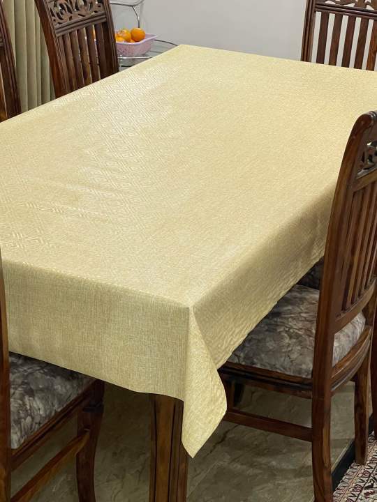 Fancy Dining Table Cover Sheet for 4 Seater 6 Seater or 8 Seater Dining Table