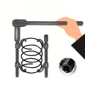 Shock Spring Compressor, Coil Compression Tool Set - Manual Strut Clamp for Shock Removal, Vehicle & Motorcycle Suspension Syste. 