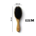 Forestal boar bristle hair brush (Beechwood). 