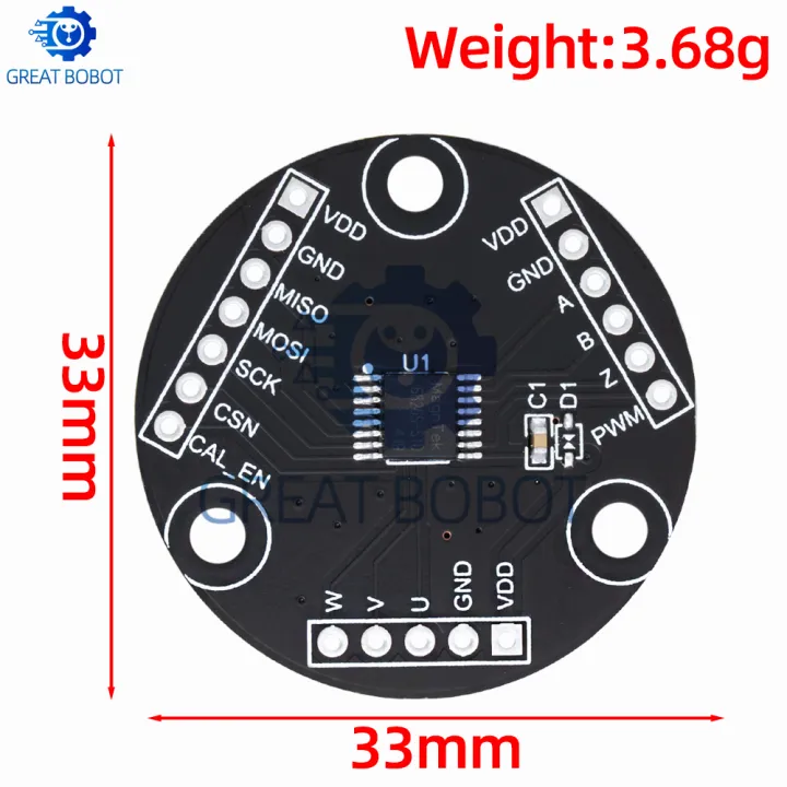 MT6826S%20High%20Precision%20High%20Speed%20Magnetic%20Encoder%20Magnetic%20Induction%20Angle%20Measurement%20Sensor%20Module%20for%20arduino%20-%20Image%202