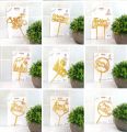 3pcs Plastic Happy Birthday Cake Topper. 