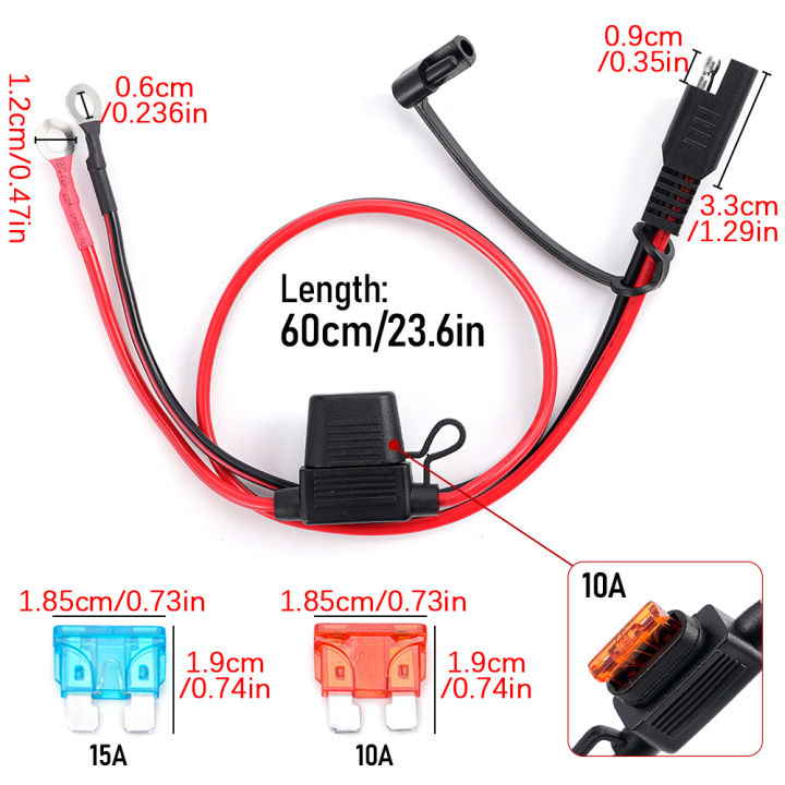 Double%20SAE%20Quick%20Release%20Cable%20Adapter%20Extension%20Solar%20Cable%20SAE%20to%20O-ring%20Connector%20Extension%20Cable%20for%20Battery%20Charger%20Maintai%20-%20Image%203