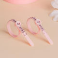 1pc Adjustable Ring Sizer Measuring Tool - Reusable Finger Size Gauge for Jewelry Sizing, 1-17 USA Ring Size Guide (Pink). 