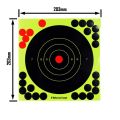 100-10PCS 8-inch Splatter Target High Visibility Adhesive Shooting Target Stickers Reactive Hunting Shooting Training Paper. 