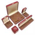 High-grade PU Leather Jewelry Storage Box, Ring Earrings Necklace Pendant Bracelet  Case,for Jewelry Props Display. 