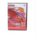 Blank TDK DVD-RW 2X Speed 4.7GB 120 min.. 