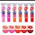 Bear kiss : romantic bears long-lasting Waterproof lip gloss & Peel- off mask tint ( Pack of  6 ). 