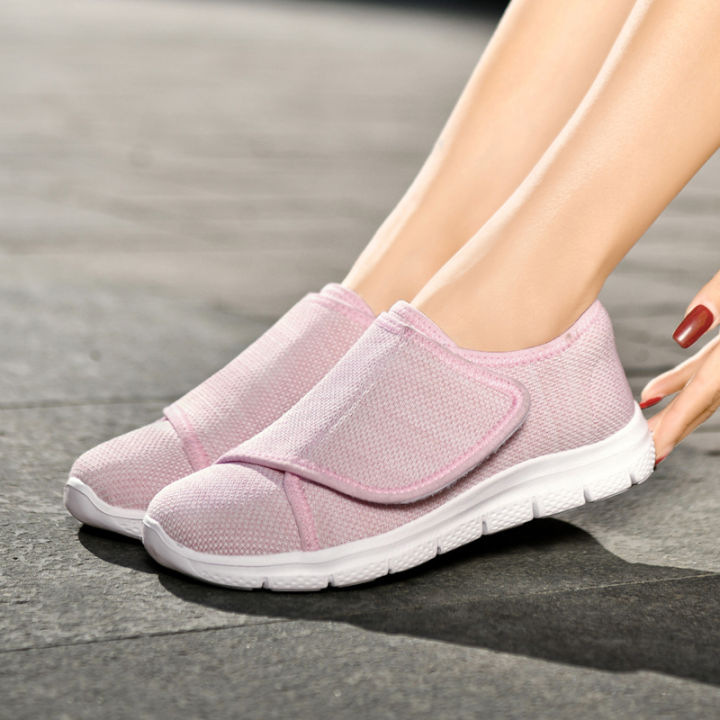 New%20Women%20Orthopedics%20Wide%20Feet%20Swollen%20Walking%20Casual%20Shoes%20Thumb%20Eversion%20Adjusting%20Soft%20Comfortable%20Diabetic%20Shoes%20for%20Women%20-%20Image%204