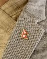 Nepali Flag Lapel Pin Badge, Solid Brass, Life Time Durability, Anti-spin Spur, For Patriotic Nepalese, Customised for Company/BFIs. 