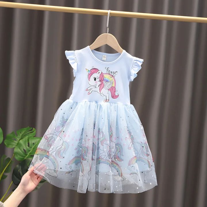 Girls%20Clothes%20New%20Summer%20Princess%20Dresses%20Flying%20Sleeve%20Kids%20Dress%20Unicorn%20Party%20Baby%20Dresses%20for%20Children%20Clothing%201-6Y%20-%20Image%203