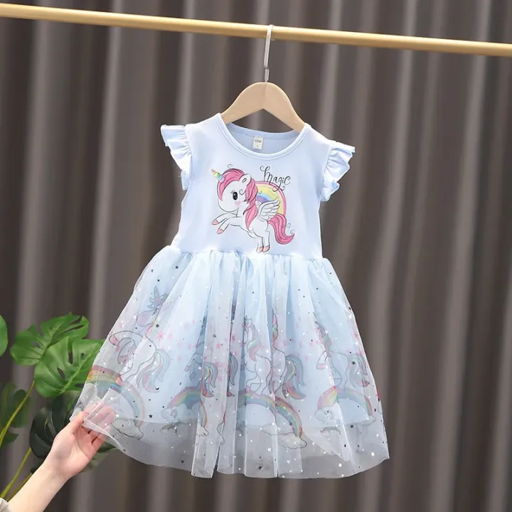 Girls%20Clothes%20New%20Summer%20Princess%20Dresses%20Flying%20Sleeve%20Kids%20Dress%20Unicorn%20Party%20Baby%20Dresses%20for%20Children%20Clothing%201-6Y%20-%20Image%203