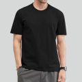 2025 Summer Cotton T-Shirt High Quality Casual Oversize Tee Men Women Short Sleeves Tee Shirt Boys Basic Solid color Sports Tops. 