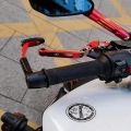 Adjustable Length Universal 7/8' Handlebar Protector Brake Lever Guard for Motorcycle Scooter ATV Mountain Bike Hand Guard. 