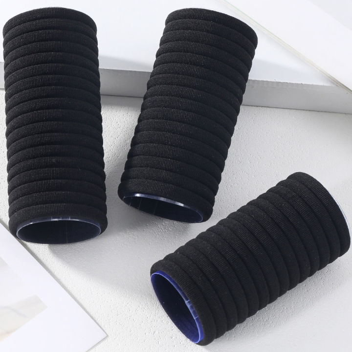 50/100pcs%20Black%20Hair%20Bands%20for%20Women%20Girls%20Hairband%20High%20Elastic%20%20Band%20Hair%20Ties%20Ponytail%20Holder%20Scrunchies%20Accessorie%20-%20Image%202