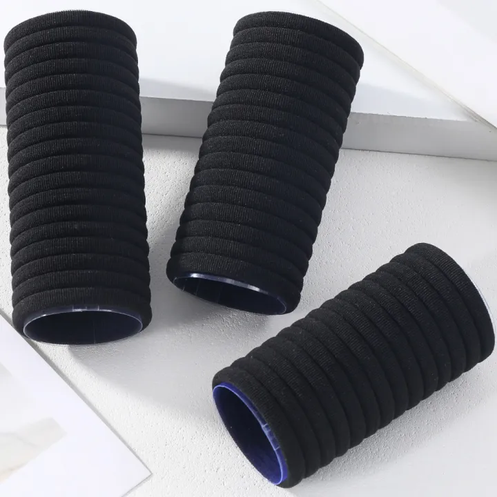 50/100pcs%20Black%20Hair%20Bands%20for%20Women%20Girls%20Hairband%20High%20Elastic%20%20Band%20Hair%20Ties%20Ponytail%20Holder%20Scrunchies%20Accessorie%20-%20Image%202