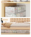 Shoe Storage Box Thickened Steel Frame Foldable Storage Box Bed Bottom PVC Free Installation Household Transparent Storage Shoe Box. 