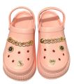 Fancy Ladies Chain Crocs Slippers -1Pairs. 