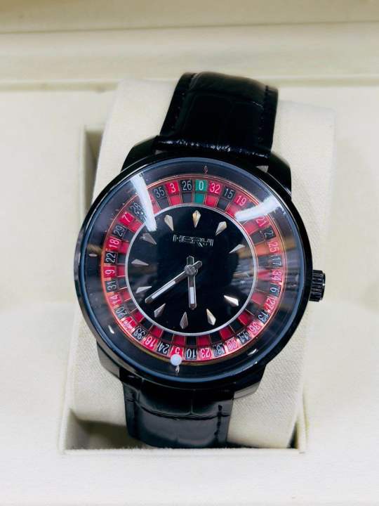Men%E2%80%99s%20Quartz%20Wrist%20Watch%20%E2%80%93%20Black%20Dial,%20Leather%20Strap,%20Autograph%20Function,%20Analog%20Display%20-%20Image%207