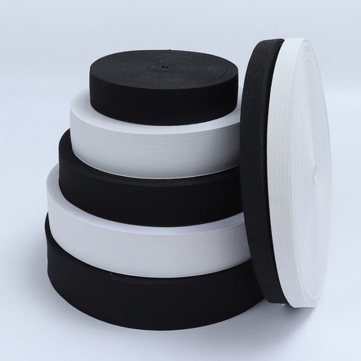 10M%20Flat%20Elastic%20Band%20Medium%20Thick%20Black%20White%20High%20Elasticity%20Waistband%20%20Band%20Garment%20Sewing%20Accessories%2020-50mm%20-%20Image%203