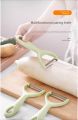Stainless Steel Peeler with PP Handle, Potato and Household Vegetable and Fruit Peeler, Fruit Knife, Kitchen Utensils. 
