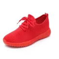 Women's Vulcanize Shoes 2024 Sneakers Solid Black Red Shoes Gym Fitness Trainers Walking Sport Shoes Female Zapatos Mujer. 