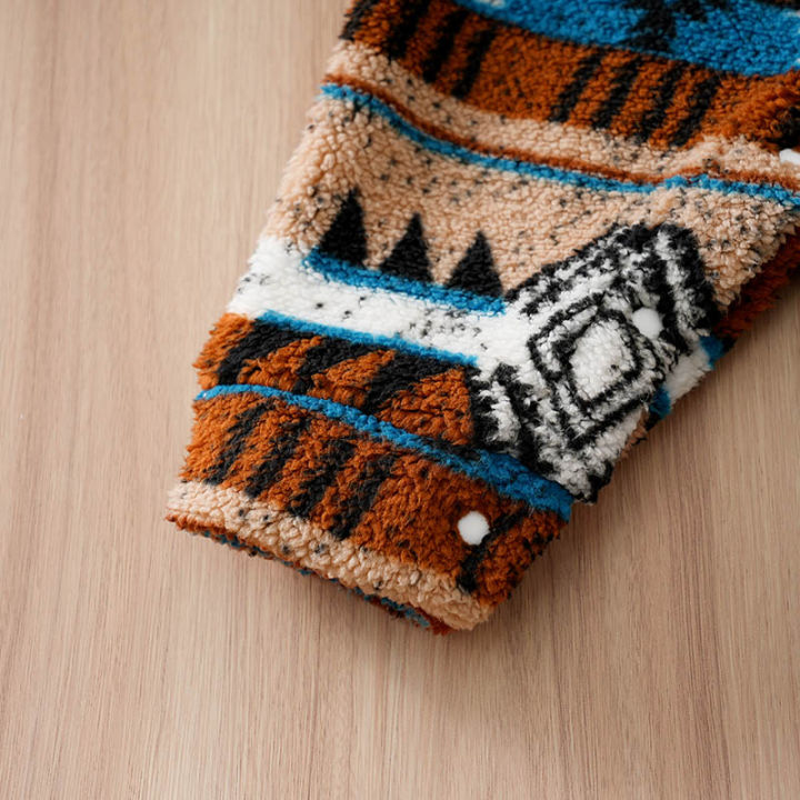 Newborn%20Baby%20Romper%20Winter%20Christmas%200-18%20months%20Grid%20Ethnic%20Fair%20Isle%20Style%20Hooded%20with%20Ears%20Long%20Sleeve%20Newborn%20One%20Piece%20Suit%20-%20Image%206