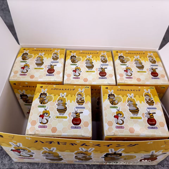 Kawaii%20Cute%20Mofusands%20Bee%20Shaped%20Blind%20Box%20Twisted%20Egg%20Bee%20Cat%20Anime%20Figure%20Ornament%20Cute%20Model%20Decor%20Toy%20Birthday%20Gift%20-%20Image%202