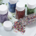 30g/Bottle Glass Crushed Stones Resin Fillings for DIY Epoxy Resin Mold Irregular Crystal Nail Art Decoration Jewelry Making.