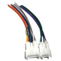 Professional 2Pcs Car Radio Stereo CD Player Wiring Harness Cable Installation Kit for Toyota Car Accessories Supplies Products.