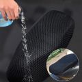 Motorcycle Electric Bike Seat Cover Summer Breathable 3D Mesh Fabric Anti-skid Pad Scooter Seat Covers Cushion Net Cover Tools. 