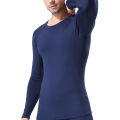 Winter Fleece Tees Compression Thermal Underwear Warm Mens Skiing Sports Tops Long Sleeve Solid Running T-Shirts. 