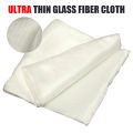 1mx1.27m 0.03mm Ultra Thin Fiber Glass Fabric Fiberglass Cloth Density High Temperature Resistanc  DIY Fabric. 