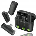 Ulanzi J12 wireless microphone type C for mobile phone, type C mobile phone wireless mic ,. 