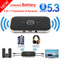 Upgraded Bluetooth 5.3 Audio Transmitter Receiver RCA 3.5mm AUX Jack USB Dongle Music Wireless Adapter For Car PC TV Headphones. 