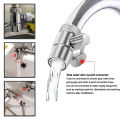 Zinc Alloy and Plastic Switch Faucet Adapter Kitchen Sink Splitter Diverter Valve Water Tap Connector for Shower Bathroom Access. 
