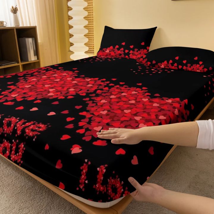 1%20piece%20of%20Eternal%20Knot%20concentric%20pattern%20frosted%20bedsheet,%20bedroom%20printed%20bedspread,%20bedding%20(excluding%20pillowcases)%20-%20Image%202
