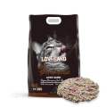 Love Sand High Quality Clumping Cat Litter Dark Coffee ☕️ Flavored 8Kg (10L). 