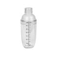 Plastic Cocktail Shaker Martini Hand Shaker Cup with Scales 350ml/530ml/700ml/1000ml Milk Tea Wine Drink Shaker Mixer Bar Tool. 