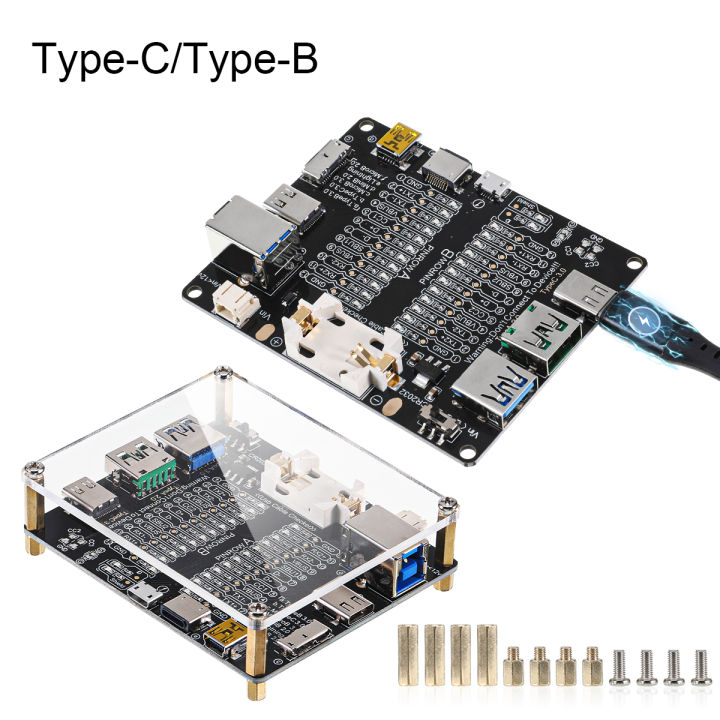 Type-C Type-B USB Cable Tester Micro Short Circuit Switch Test Board ...