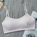 8-16 Years Kids Bras Young Girls Underwear Teenage Training Bras Women Cotton Kids cute Brassiere Tube Tops Girl's Sport Bras.