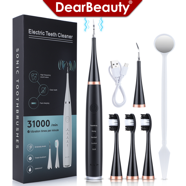 Sonic Dental Calculus Scaler Electric Toothbrush Teeth Whitening Kit ...