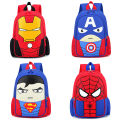 Spiderman primary school bag 1st grade and 2nd grade boy cartoon kindergarten slgol backpacking backpack. 
