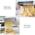 PASTA AND NOODLES MAKER MACHINE  Stainless Steel Noodle Machine - 9 Adjustable Thickness. 