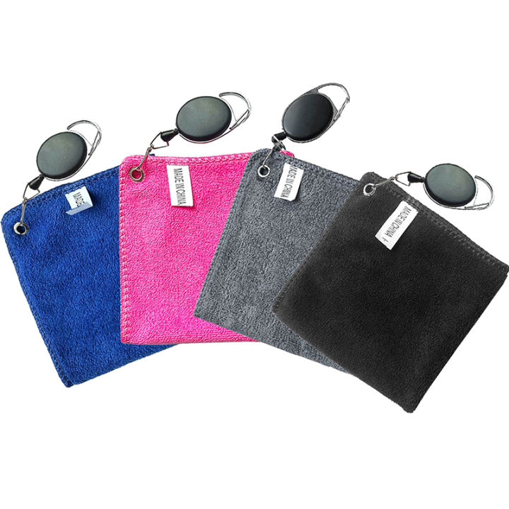 1pc%20Golf%20Towel%20Keychain%20Portable%20Cleaning%20Cloths%20With%20Retractable%20Hook%20Drying%20Sports%20Cleaning%20Cloth%20Retractable%20Clip%20Carabiner%20-%20Image%202