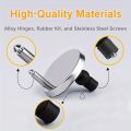 2-Piece Heavy-Duty Toilet Seat Bolt Set with Quick-Release Mechanism - Easy to Install, Compatible with Standard Toilet Seats, No Tools Required.