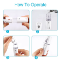 NANO FACIAL MISTER PORTABLE MINI FACE MIST HANDY SPRAYER COOL FACIAL STEAMER Humidifier for Room Outdoor Indoor.