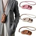 1PC Waterproof Sunglasses Bag Portable Hanging Neck Glasses Storage Case Fashion PU Leather Eyeglasses Pouch For Women Men. 