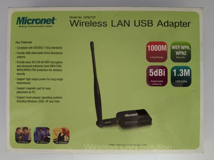 MICRONET%205dBi%20USB%20Wireless%20LAN%20Adapter/WiFi%20Dongle/External%20WiFi%20-%20Image%204
